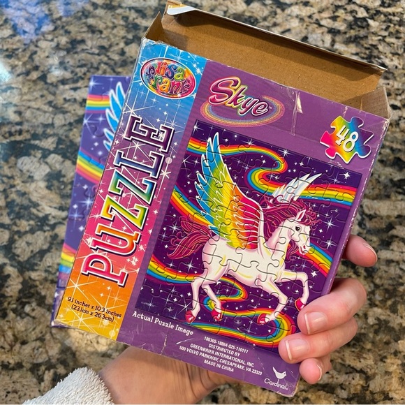 Vintage Lisa Frank Skye Puzzle w/box - Picture 5 of 10